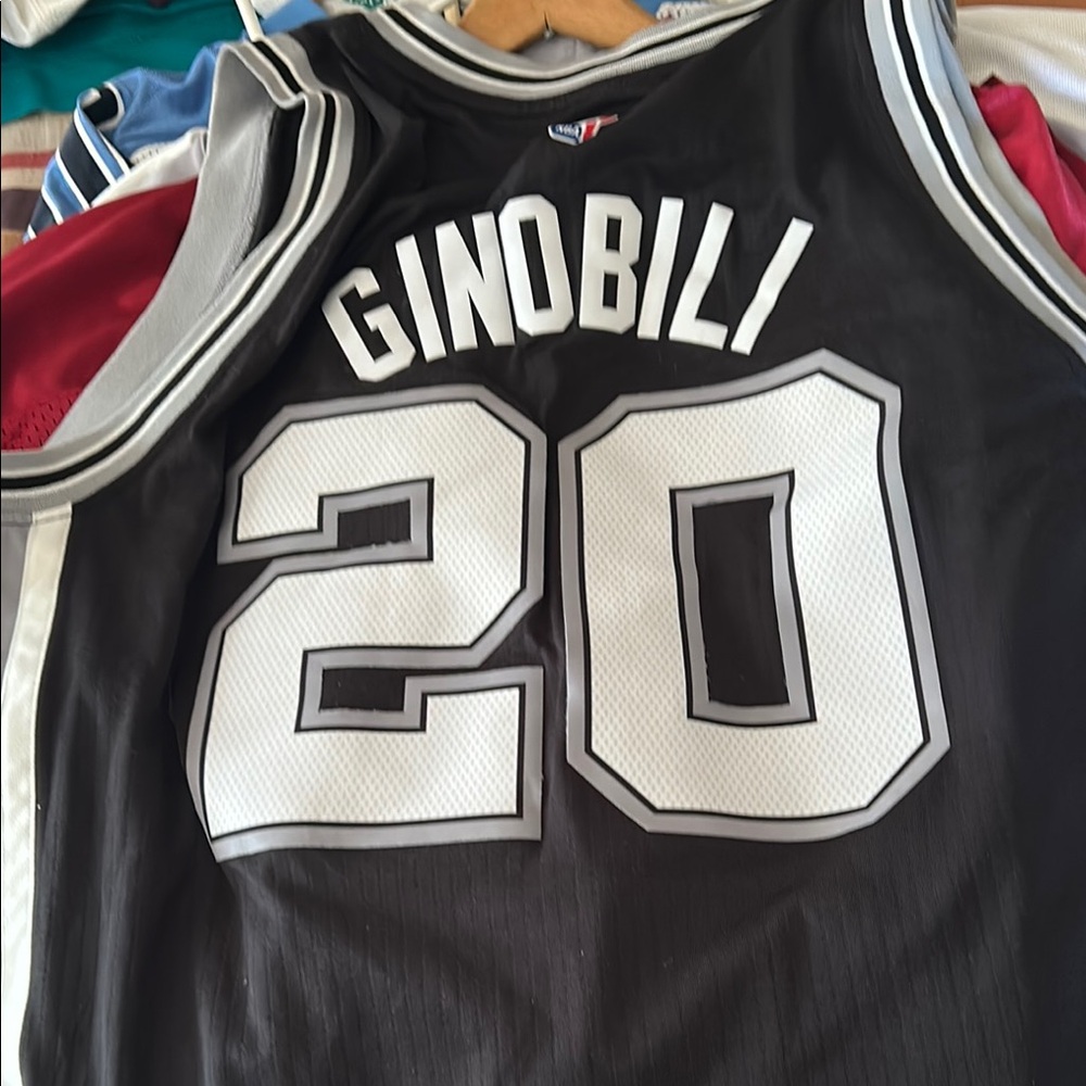 Black and White Basketball Jersey
